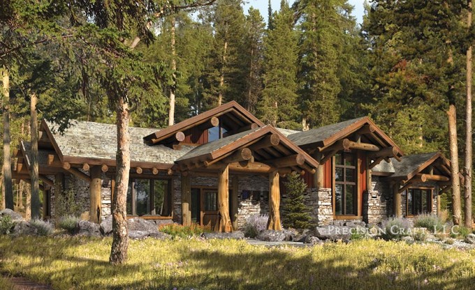 Design Of Rustic Log Cabins