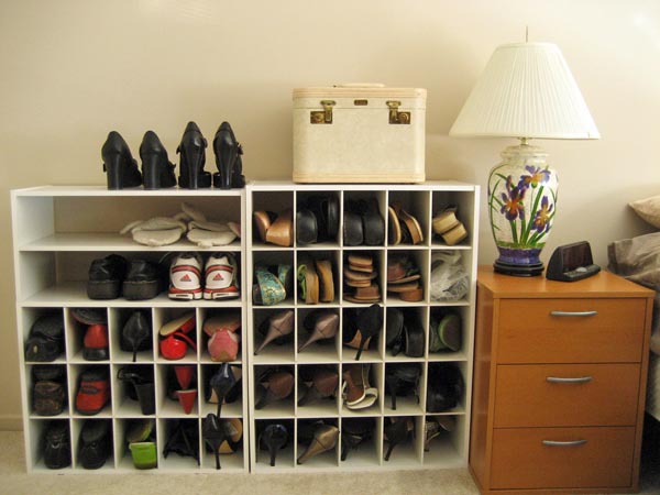 Shoe storage ideas for small rooms