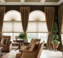 Living room window treatment ideas large window