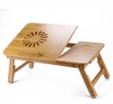 Laptop bed table wood