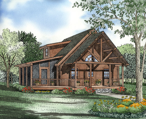Log Cabin Home Plans