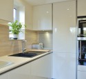 Corner kitchen sink unit