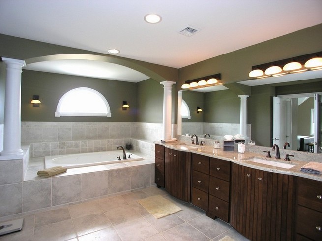Bathroom lighting ideas double vanity