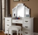 Bedroom vanity with storage