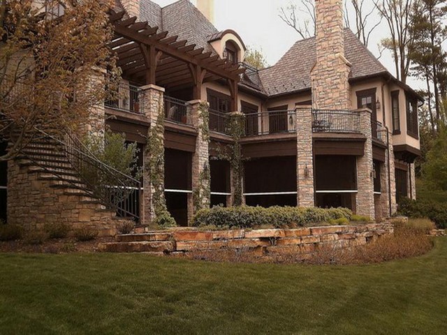 Cool Patio With Outdoor Patio Shades