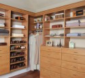 Shoe storage shelf wood