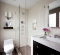 Bathroom shelving white