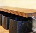 Shoe storage ideas for back door