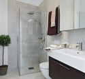 Bathroom shelving decor