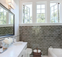 Subway tile bathroom designs