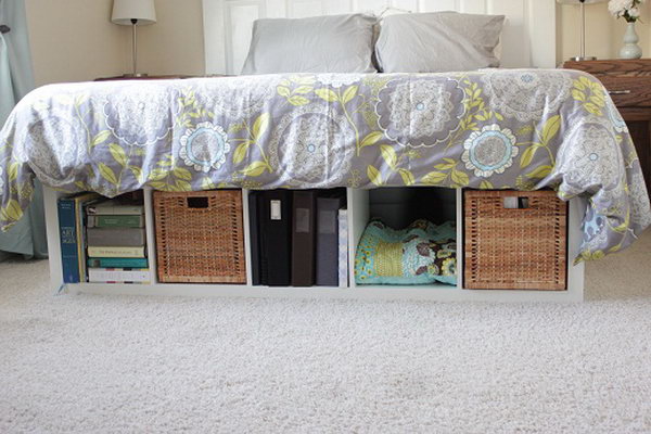 Shoe storage ideas under bed