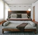 Bedroom chest foot bed