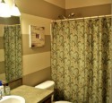 Basement bathroom walls