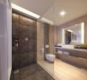 Bathroom bench organiser
