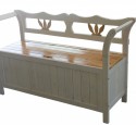 Patio bench storage