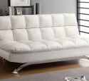 White Futon Sofa Bed Modern