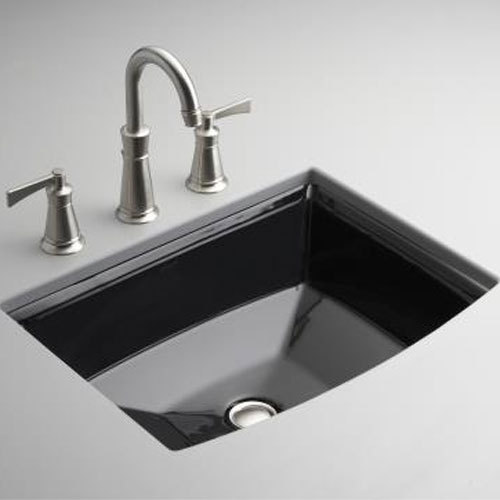 Kohler undermount bathroom sink white