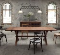 Solid wood dining table modern