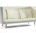 White settee sofa