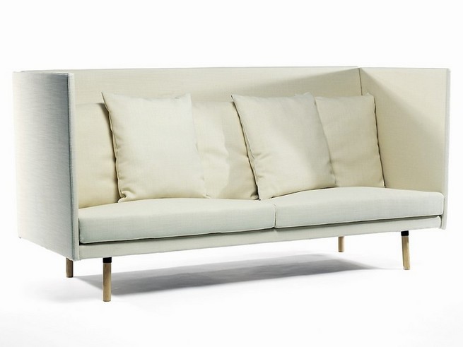 White settee sofa