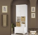 Bathroom storage cabinets with doors