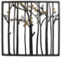 Outdoor Metal Wall Art Flower Leaf Trees
