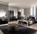 Black And Grey Modern Classic Bedroom
