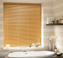 Bathroom window curtains and blinds