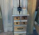 Mirrored nightstands diy