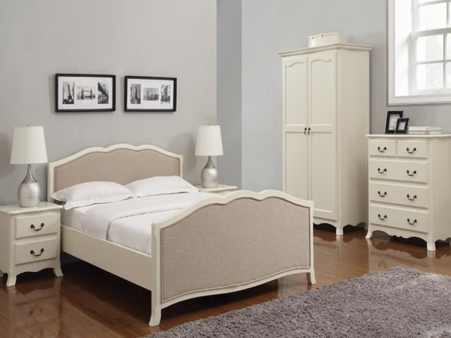 Bedroom sets with armoires