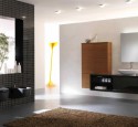 Contemporary bathroom vanities and cabinets