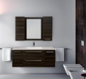 Wall mounted floating bathroom vanity