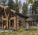 Telluride Log Cabin Floor Plan