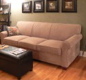 Corner settee with sofa bed