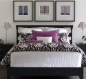 Purple white bedroom ideas