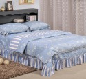 Twin headboard with shelf