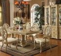 Vintage solid wood dining table
