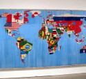 Tapestry Map Of The World
