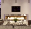 How to design a living room with a fireplace