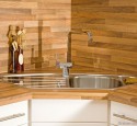Corner kitchen sink decorating ideas