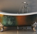 Cast iron bathtub framing