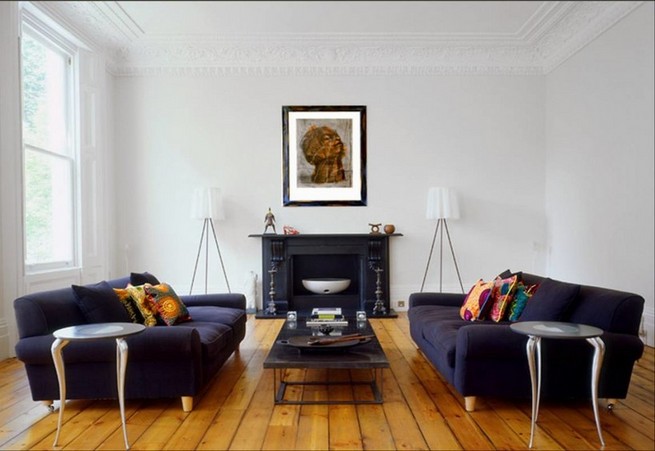 How to design a living room with furniture