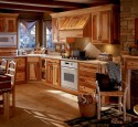 Rustic modern kitchen cabinets