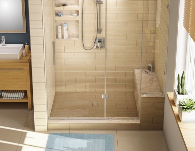 Bathroom bench seat