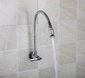 Replacing wall mount kitchen faucet