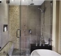 Modern bathroom vanity bench