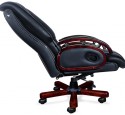 Leather office chair high back