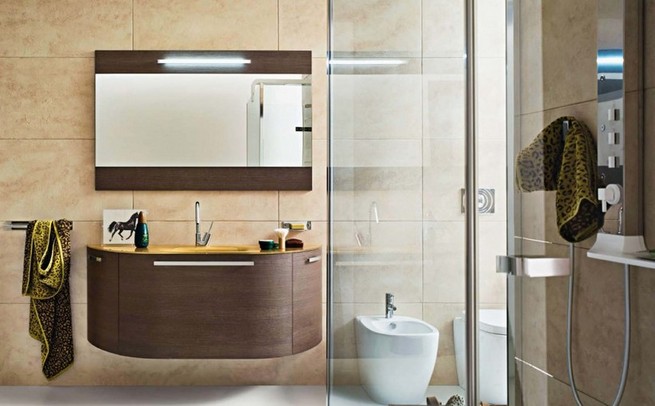 Bathroom lighting over mirrors