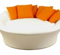 Round bed sofa