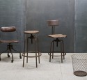 Industrial bar stools vintage